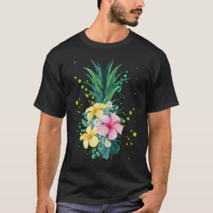Hawaii Blume Ananas T-Shirt