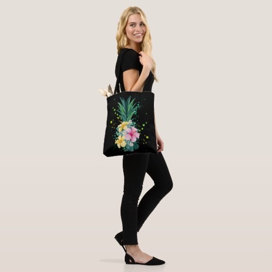 Hawaii Blume Ananas Tasche (Am Model)