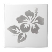 Hawaii-Blume Fliese (Vorderseite)