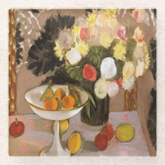 Hawaii Blume Glass Untersetzer (Vorderseite)