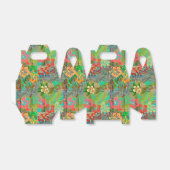 Hawaii Blume Hula Vintage Blumengrafik Geschenkschachtel (Ungefaltet)