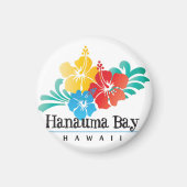 Hawaii-Blume Magnet (Vorne)