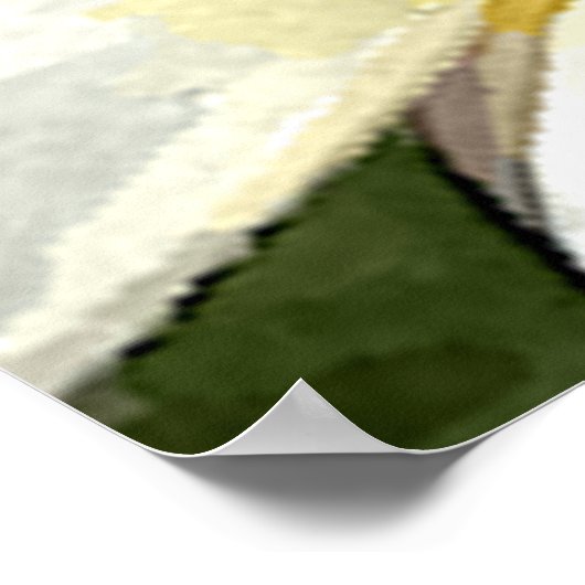 Hawaii-Blume Poster (Ecke)