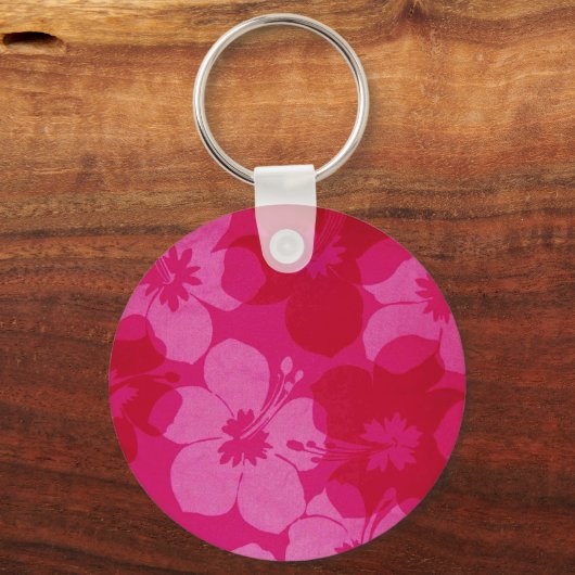 Hawaii-Blume Schlüsselanhänger (Vorderseite)