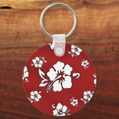 Hawaii-Blume Schlüsselanhänger (Vorderseite)