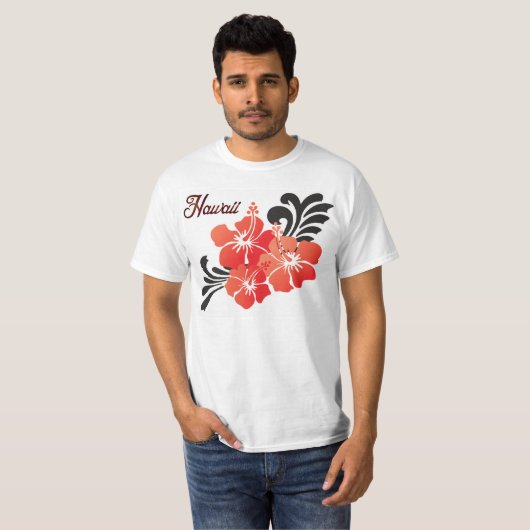 Hawaii-Blume T-Shirt (Vorne ganz)