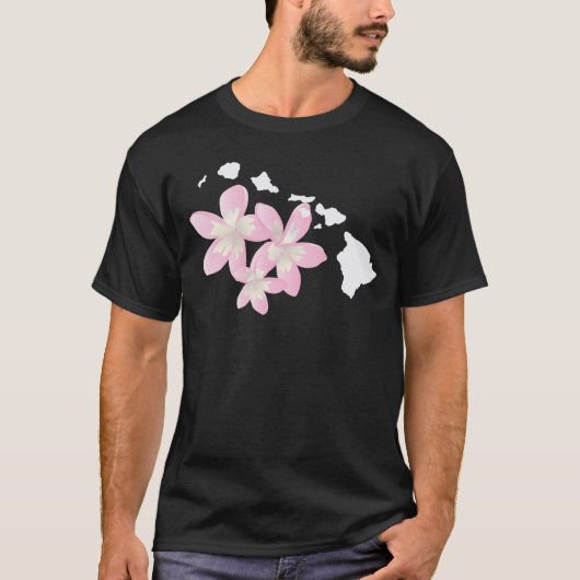 Hawaii-Blume T-Shirt (Vorderseite)