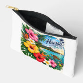Hawaii Blumen Zubehörtasche (Offen)