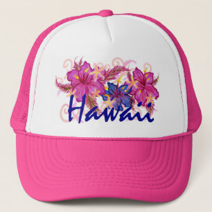 Hawaii-Blumenhut Truckerkappe