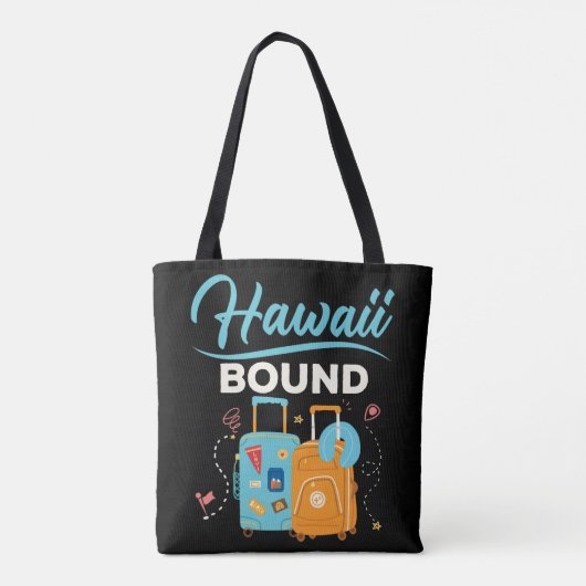 Hawaii Bound Hawaiian Vacation Tasche (Rückseite)