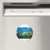 Hawaii Breezes Kalalau Valley Kauai (St.K.) Magnet (In Situ (Geschirrspüler))