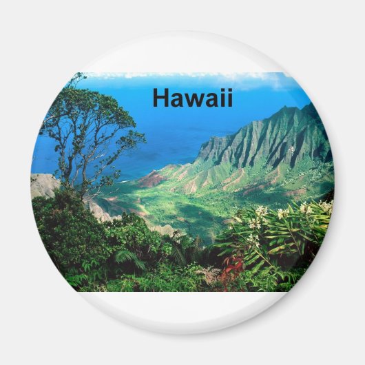 Hawaii Breezes Kalalau Valley Kauai (St.K.) Magnet (Vorne)