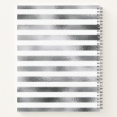 Hawaii Buddha Sliver Weiße Streifen einfach atmen Notizblock (Rückseite)