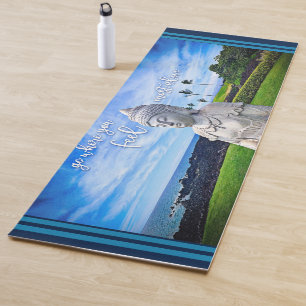 Hawaii Buddha Tropical Foto Inspiration Zitat Yogamatte