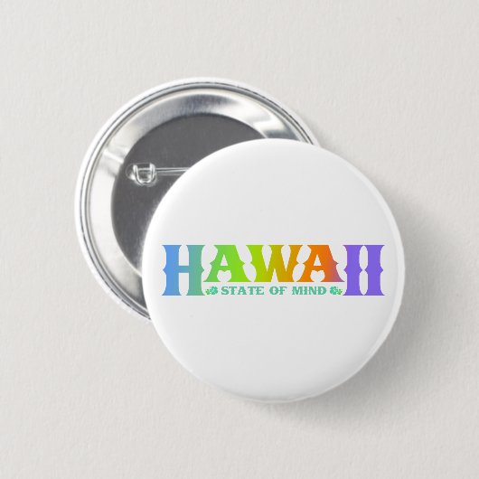 Hawaii Button (Vorne & Hinten)