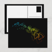 Hawaii Chill Blur Postkarte (Vorne/Hinten)