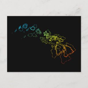 Hawaii Chill Blur Postkarte