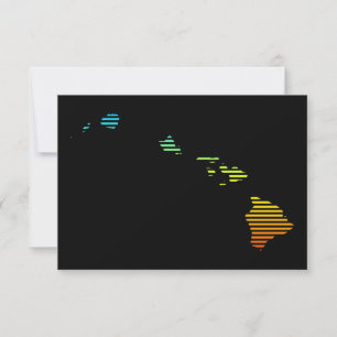 Hawaii Chill Fade Einladung