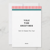 Hawaii Christmas Feiertagskarte (Rückseite)