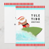 Hawaii Christmas Feiertagskarte (Vorne/Hinten)