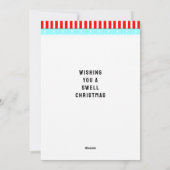 Hawaii Christmas Feiertagskarte (Rückseite)