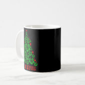Hawaii Christmas Mele Kalikimaka Floral Christmas  Kaffeetasse (Vorderseite Links)