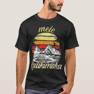 Hawaii Christmas Mele Kalikimaka Hawaii Vintag T-Shirt