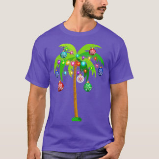 Hawaii Christmas Palme Tropical Xmas Coconut L T-Shirt