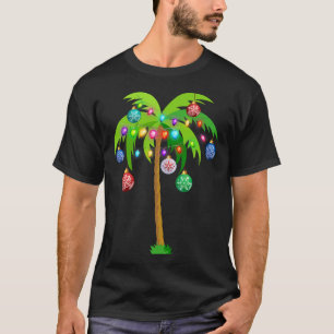 Hawaii Christmas Palme Tropical Xmas Coconut L T-Shirt