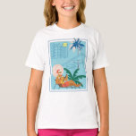 Hawaii Christmas Santa Travel Tropical Beach T-Shirt<br><div class="desc">Santa kommt in den Urlaubssgeist mit der frische Küstenluft,  dem unberührten tropischen Strand und den Palmen. Frohe Weihnachten in hawaiianisch.</div>