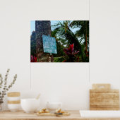 Hawaii "Clothing Optional"-Zeichen Poster (Küche)
