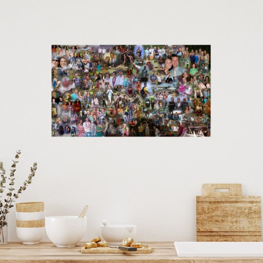 Hawaii collage poster (Küche)