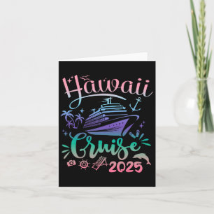 Hawaii Cruise 2025 Family Group Friends Vacation Karte