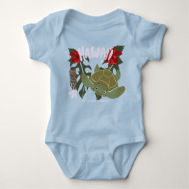 Hawaii Cute Tropical Sea Turtle Baby Suit  Baby Strampler