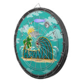 Hawaii Dartscheibe (Vorderseite rechts)