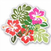 Hawaii Day Aufkleber (Vorderseite)