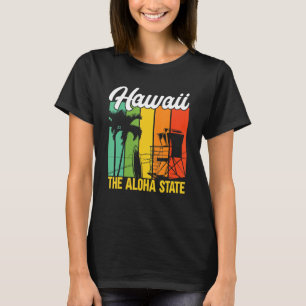Hawaii Der Aloha-Staat Hawaiian Sommer Strand T-Shirt