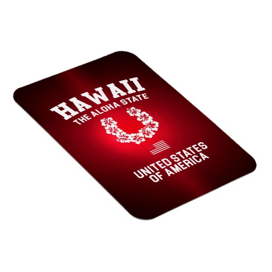 Hawaii Der Aloha-Staat Magnet (Rechte Seite)