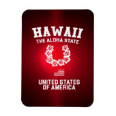 Hawaii Der Aloha-Staat Magnet (Vertikal)