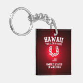 Hawaii Der Aloha-Staat Schlüsselanhänger (Vorderseite links)
