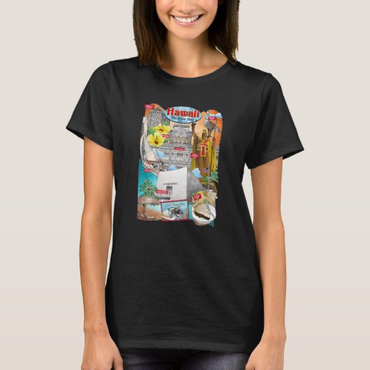 Hawaii Der Aloha-Staat T-Shirt (Vorderseite)