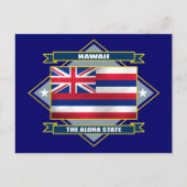 Hawaii Diamond Postkarte (Vorderseite)