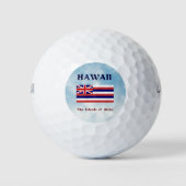 Hawaii, die Aloha-Inseln Golfball (Vorderseite)