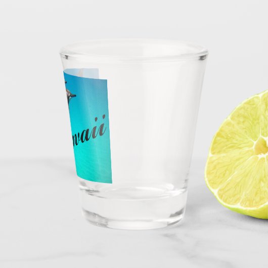 Hawaii Dolphin Shot glass Schnapsglas (Rechts)