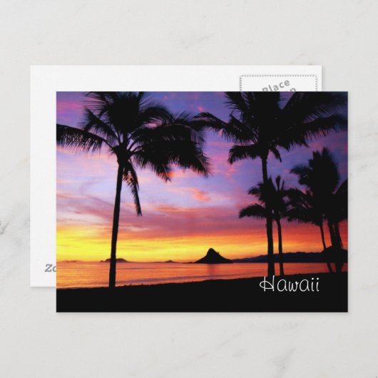 Hawaii Dream Postcard Postkarte (Vorne/Hinten)