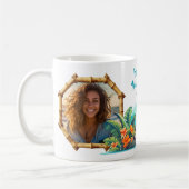 Hawaii Erinnerungen Foto Collage Souvenir Kaffee Kaffeetasse (Links)