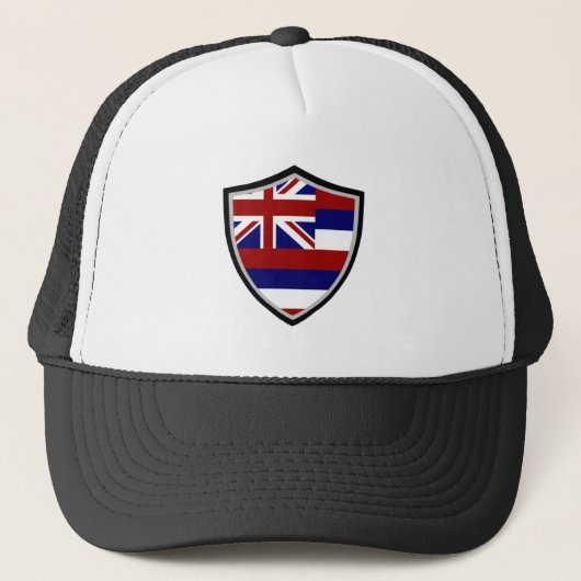 Hawaii-Fahne Truckerkappe (Vorderseite)
