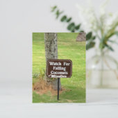 Hawaii False Missile Warning Scare 2018 Postkarte (Stehend Vorderseite)