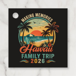 Hawaii-Familienreise Tropischer Sonnenuntergang 20 Geschenkanhänger