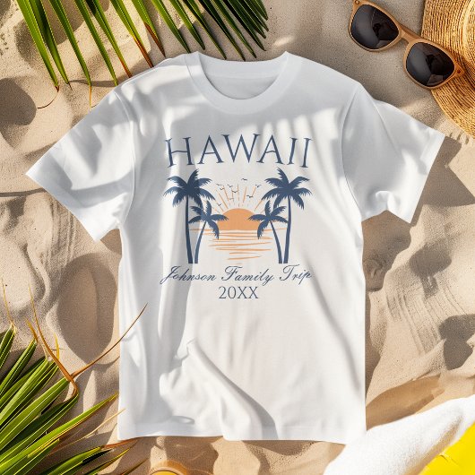 Hawaii Familienurlaub T - Shirt